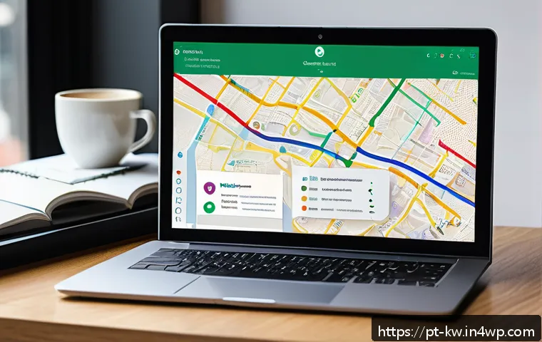 개념 맵을 활용한 이론적 모델 개발 - A detailed digital illustration of a conceptual map displayed on a sleek laptop screen, showcasing h...